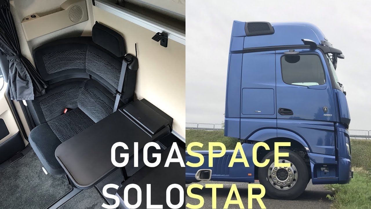 Kabina GigaSpace SoloStar Concept – prezentacja najciekawszej wersji Actrosa