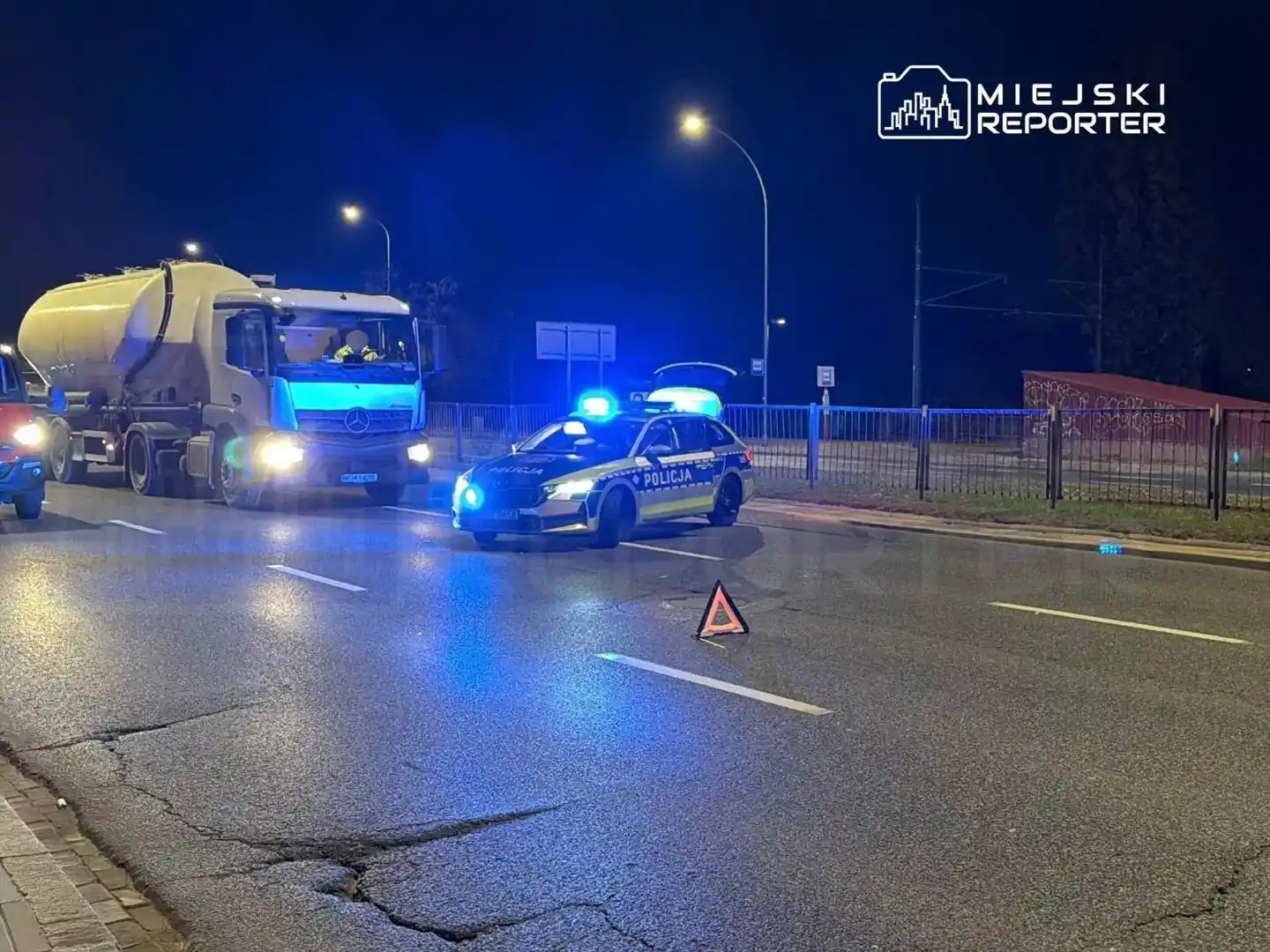 Policja szuka świadków tragicznego wypadku na ul. Jagiellońskiej 88 w Warszawie