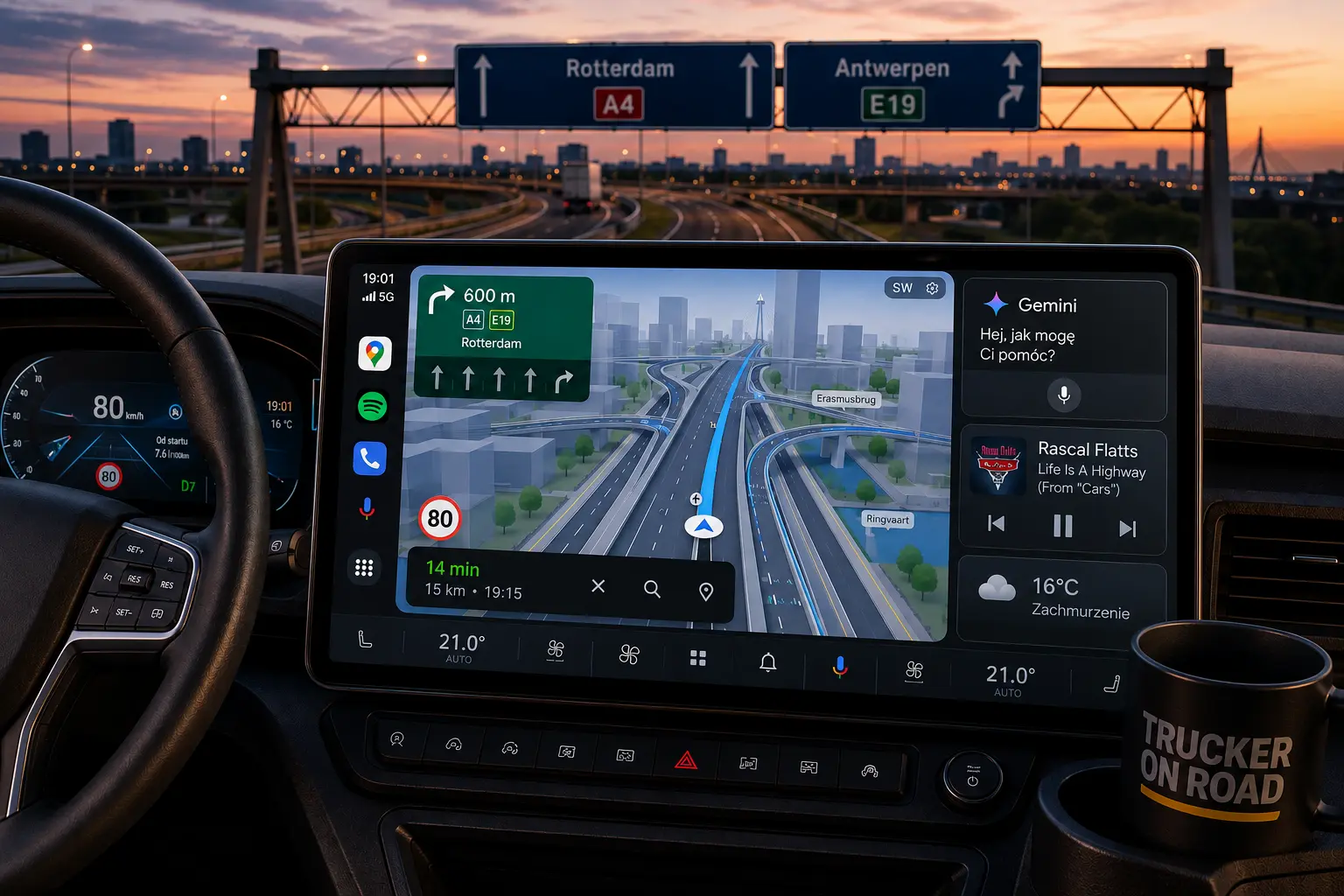 Duże zmiany w Google Maps i Android Auto – blog kierowcy zawodowego