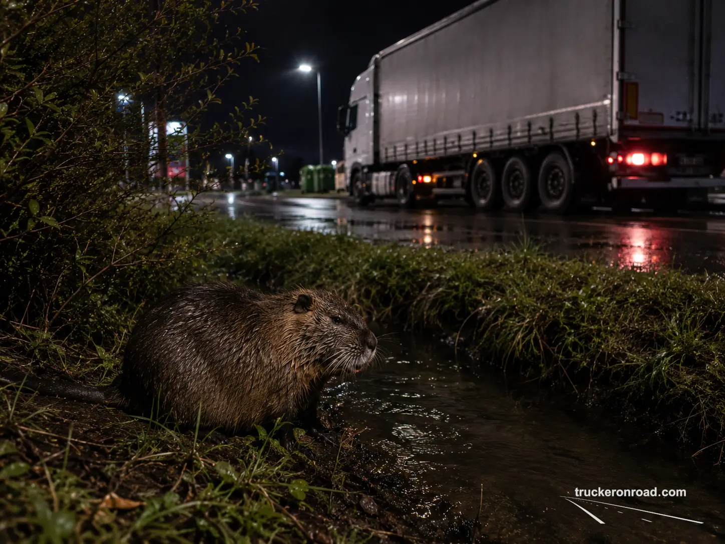 Nutrie na niemieckich autohofach – nowy element krajobrazu tras i realny problem, który warto zgłaszać
